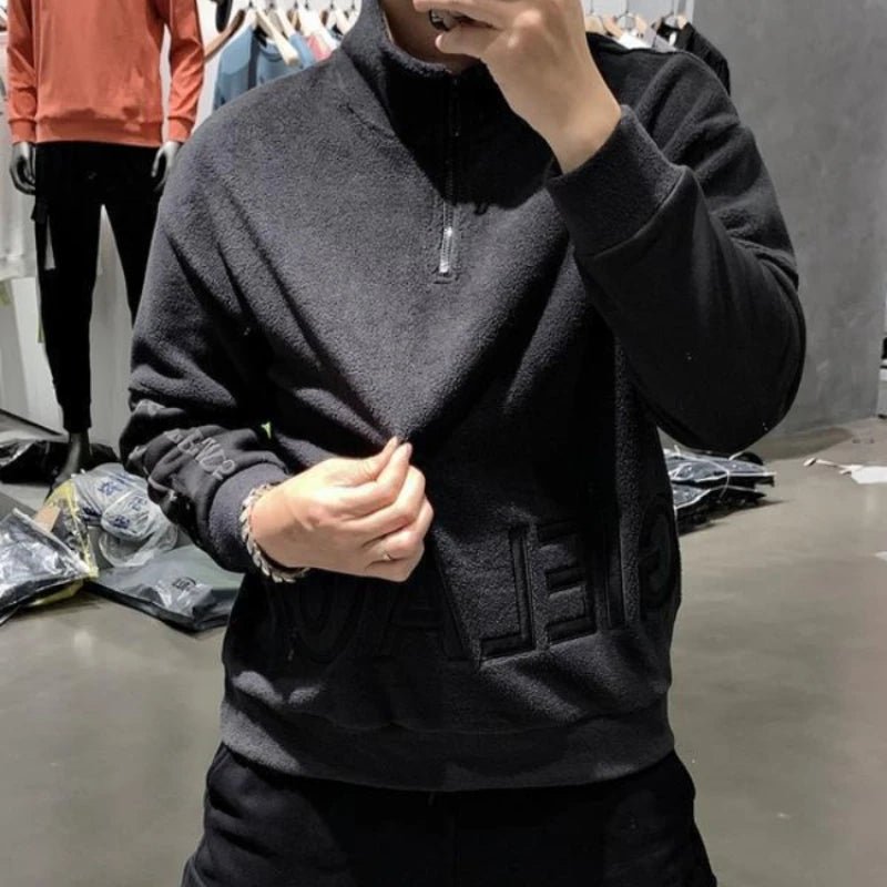 Men’s Half - Zip Vintage Pullover Y2K Vintage - TayronaX