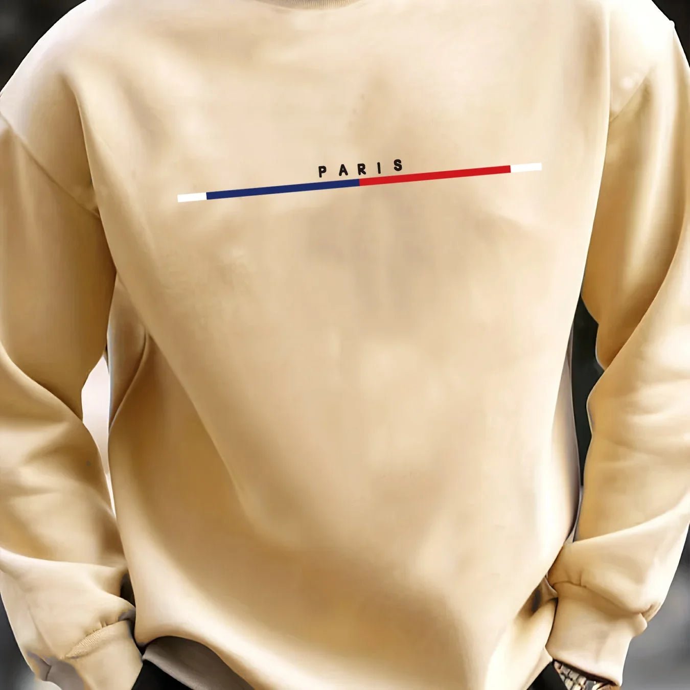 Men’s Oversized Patchwork Sweatshirt - TayronaX